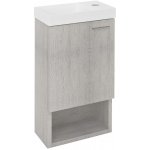 SAPHO LATUS XI umyvadlová skříňka 30x53x16,5cm, dub Polar – Sleviste.cz