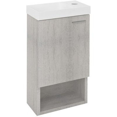 SAPHO LATUS XI umyvadlová skříňka 30x53x16,5cm, dub Polar – Sleviste.cz