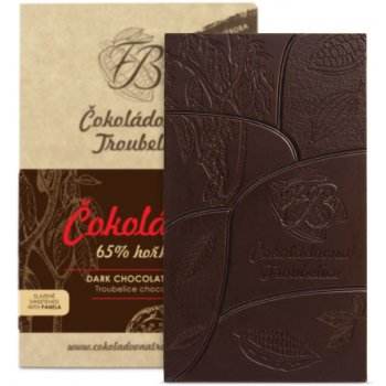 Čokoládovna Troubelice EDICIÓN NUEVA Čokoláda hořká 65% s chilli, 45 g -