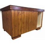 Truhlářství David Bouda pro psa zateplená 180 x 100 x 90 cm – Zboží Dáma