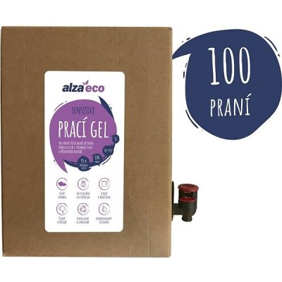 AlzaEco Prací gel Sensitive 5 l 100 praní