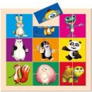 Bino Vkládací puzzle Krtek a Panda