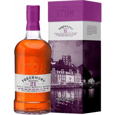 Tobermory 21y 46,3% 0,7 l (karton) – Hledejceny.cz