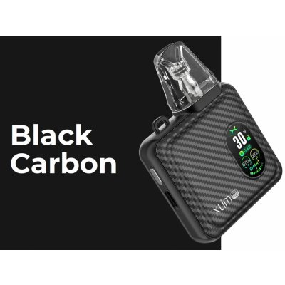 OXVA Xlim SQ Pro Pod Kit 1200 mAh Black Carbon 1 ks – Zboží Mobilmania