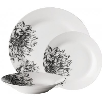 Premier Housewares Porcelánová jídelní sada Avie 12 ks – Zboží Dáma