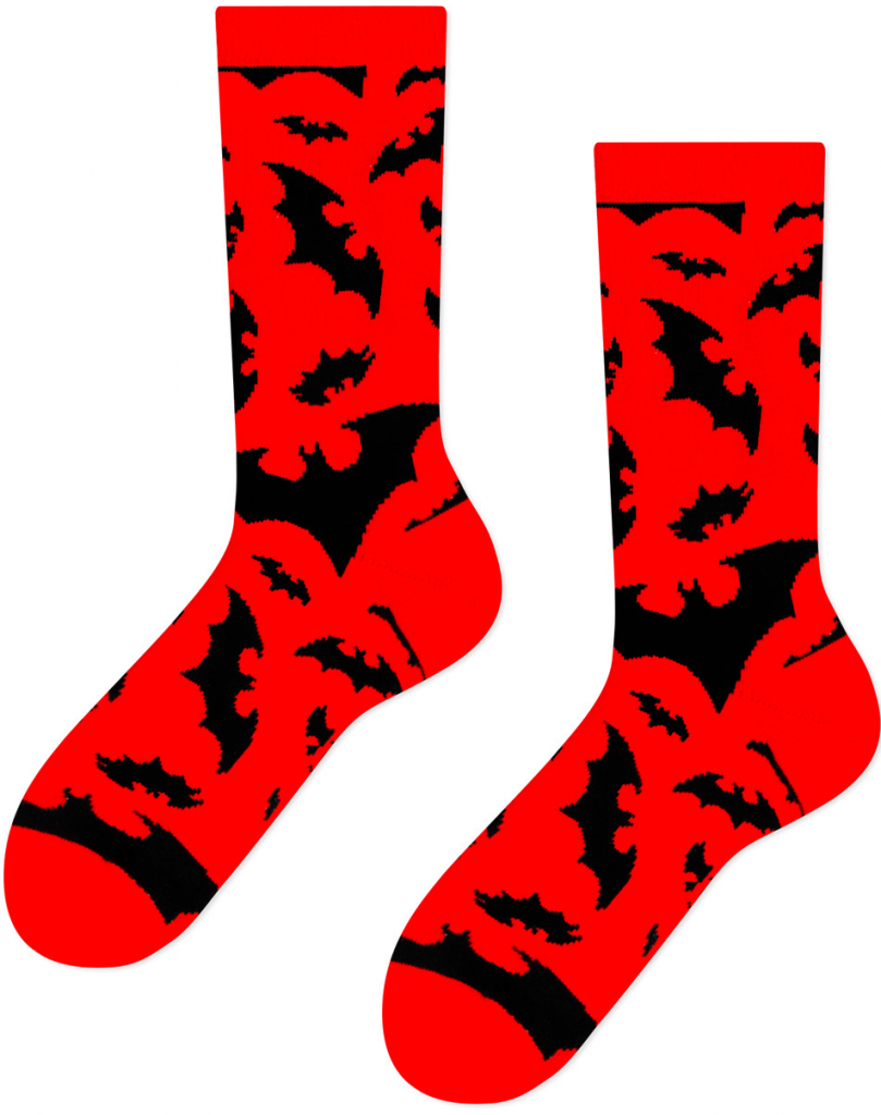 Frogies pánské ponožky Batman červená