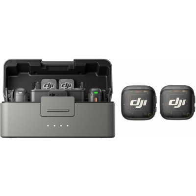 DJI Mic 3 /2 TX + 1 RX + Charging Case/ - CP.RN.00000480.01 – Zboží Živě