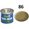 Modelářské nářadí Revell emailová 32186: matná olivově hnědá olive brown mat