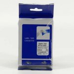 Master tape kompatibilní páska do tiskárny štítků, pro Brother, PT-S141, černý tisk/průsvitný podklad, nelaminovaná, 8m, – Zboží Živě