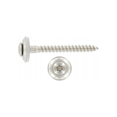 Klempířský šroub s EPDM podložkou, Torx 4,5 x 35 A2 / balení 200 ks – Hledejceny.cz