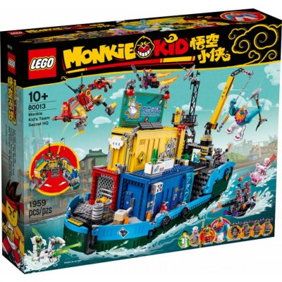 LEGO® Monkie Kid™ 80013 Tajná základna týmu Monkie Kida – Zbozi.Blesk.cz