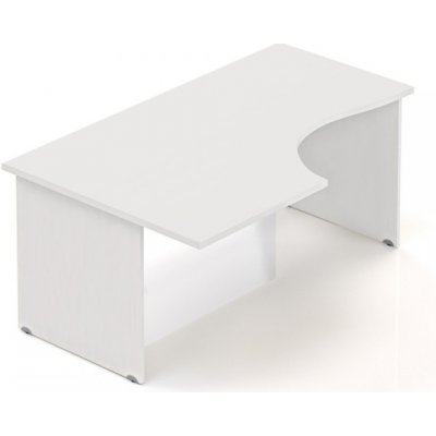 Rauman Visio ergonomický 160 x 100 cm levý bílý – Zboží Mobilmania