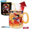 Hrnek a šálek ONE PIECE Mug Heat Change Luffy & Sabo ABYMUGA445 460 ml