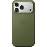 Apple Kryt z tkaniny TechWoven s MagSafe na iPhone 17 Pro Max zelený MGFD4ZM/A – Zboží Živě