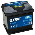 Exide Excell 12V 50Ah 450A EB501 – Hledejceny.cz