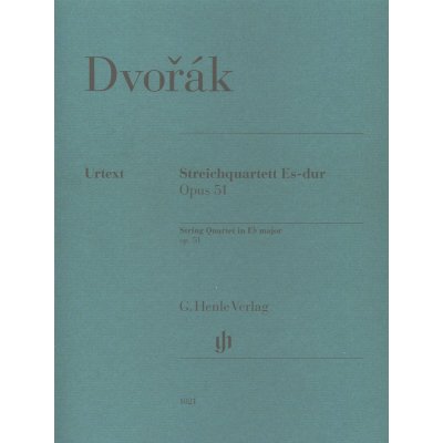 Antonín Dvořák String Quartet E Flat Major Op. 51 noty pro smyčcový kvartet – Hledejceny.cz