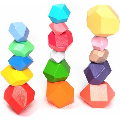 Umu stohovatelné kameny pro děti balanční bloky