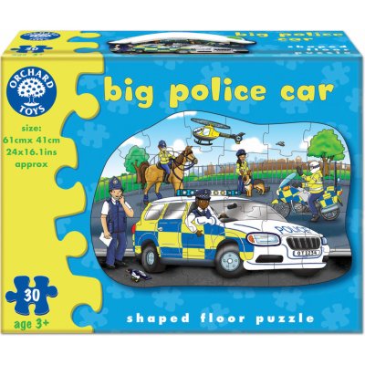 Orchard Toys Velké policejní auto 30 dílků