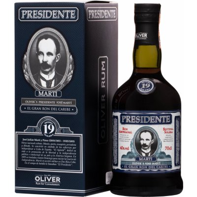 Presidente Marti 19y 40% 0,7 l (karton) – Hledejceny.cz