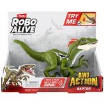 Zuru Robo Alive Dino Action interaktivní figurka Raptor – Sleviste.cz