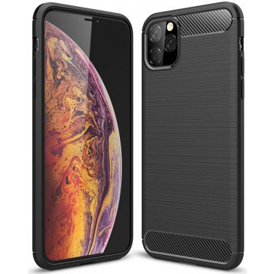 Pouzdro Beweare Ohebné carbon iPhone 11 - černé