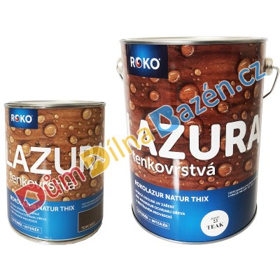 Roko Rokolazur Natur Thix 3 l eben – Zboží Mobilmania