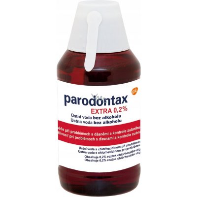 G.U.M Gingidex 0,12% proti zubnímu plaku a pro zdravé dásně bez alkoholu 0,12% Chloorhexidine Digluconaat + Cetylpyridinium Chloride 300 ml – Zboží Dáma