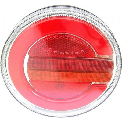TT Technology LED kulaté světlo na vozíky a přívěsy 12/24V, pravé se 3 funkcemi | – Hledejceny.cz