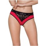 Passion PS001 Panties Red-Black – Sleviste.cz