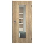 Sapeli Elegant Komfort M55 otočné dub halifax 60 x 210 cm Čiré sklo – Hledejceny.cz