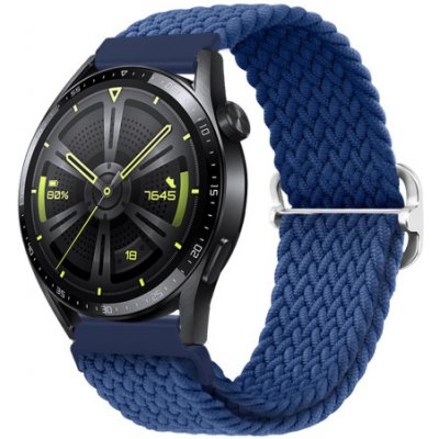 BStrap Elastic Nylon řemínek na Huawei Watch 3 / 3 Pro, cold blue SSG025C0309 – Hledejceny.cz