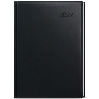 Baloušek David Vivella A5 Denní 2027 černá – Zboží Živě