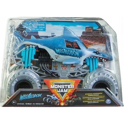 Spin Master Terénní vozidlo 6063913 Monster Jam Megalodon modré – Zboží Mobilmania