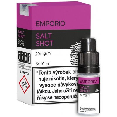 Imperia Nikotinová báze Salt Shot PG50/VG50 20mg 5x10ml – Zboží Dáma