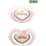 Canpol Babies symetrických silikon Little princess růžová 2 ks – Zboží Dáma
