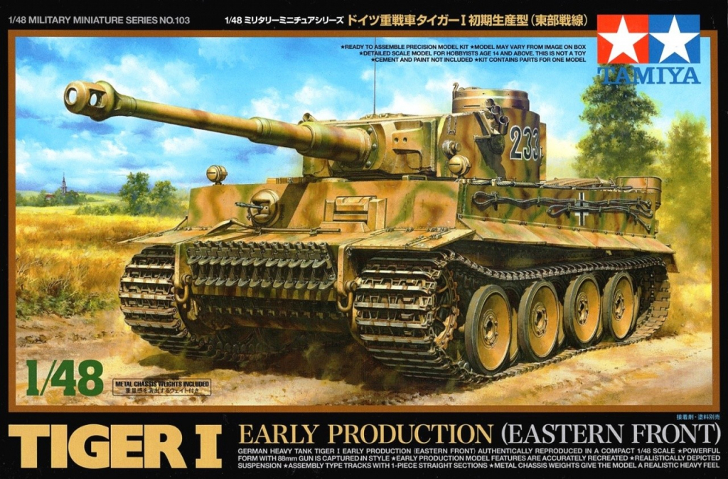 Tamiya 32603 Tiger I Early Production EF 1:48