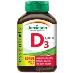 Jamieson Vitamín D3 1000 IU 240 tablet – Hledejceny.cz