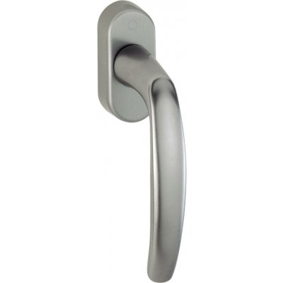 Hoppe Okenní klika Atlanta secustic F9 ocel /N10A, 7/32-42mm, M5x45 + M5x50, 45° – Sleviste.cz