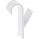 KIK Závěsný háček do koupelny 2 ks bílý – Zboží Dáma