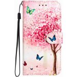 VSECHNONAMOBIL 138480 ART Peněženkový kryt pro Honor 600 Lite CHERRY TREE – Zboží Živě