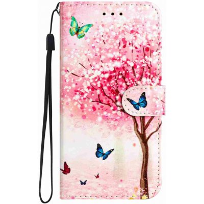 VSECHNONAMOBIL 138480 ART Peněženkový kryt pro Honor 600 Lite CHERRY TREE – Zboží Živě