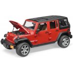 Bruder 2525 JEEP WRANGLER Rubicon červená – Hledejceny.cz