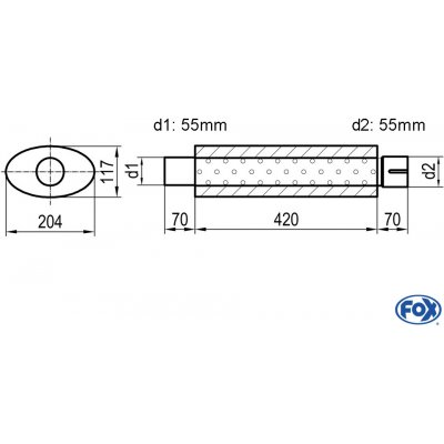 FOX UNI-52542055s – Hledejceny.cz