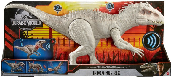 Mattel Jurský svět INDOMINUS REX 60 cm světlo zvuk od 2 499 Kč - Heureka.cz