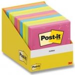 3M POSTIT 6820 - samolepicí bloček - mix barev, 76 x 76 mm, 10 x 100 listů – Zboží Živě