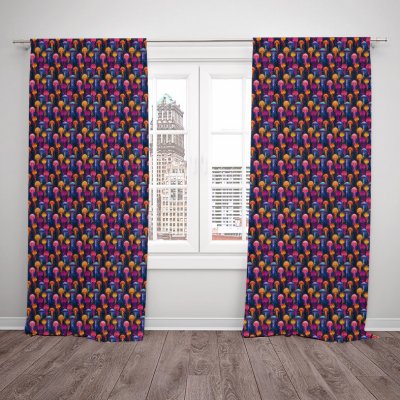 IMPAR Závěsy Jellyfish (Rozměr : 140x250, Materiál: Blackout) – Hledejceny.cz