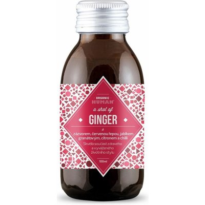 Organic Human Ginger shot Bio 100 ml – Zboží Mobilmania