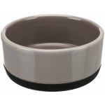 TRIXIE Keramická Miska s gumovovým okrajem 400 ml 12 cm – Zboží Mobilmania