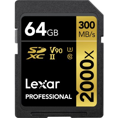 Lexar SDXC UHS-II 64 GB LSD2000064G-BNNNG – Zboží Mobilmania