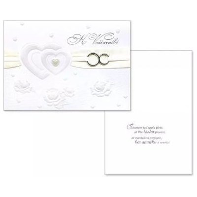 MFP Přání svatební CN 432 s textem – Hledejceny.cz